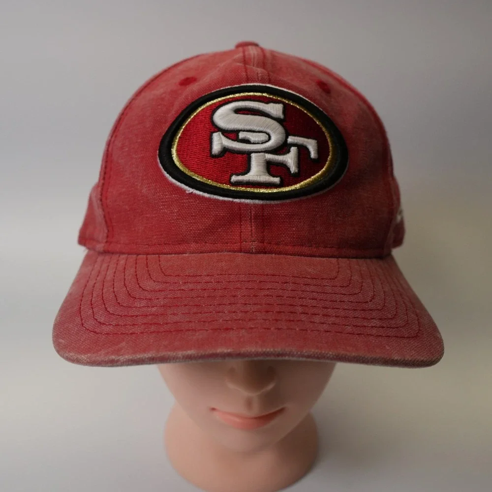New Era San‎ Francisco 49ers Red Snapback Baseball Cap Adjustable Men